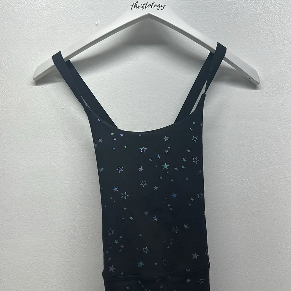 Beyond Yoga Black Star Print Jumpsuit - Picture 2 of 7